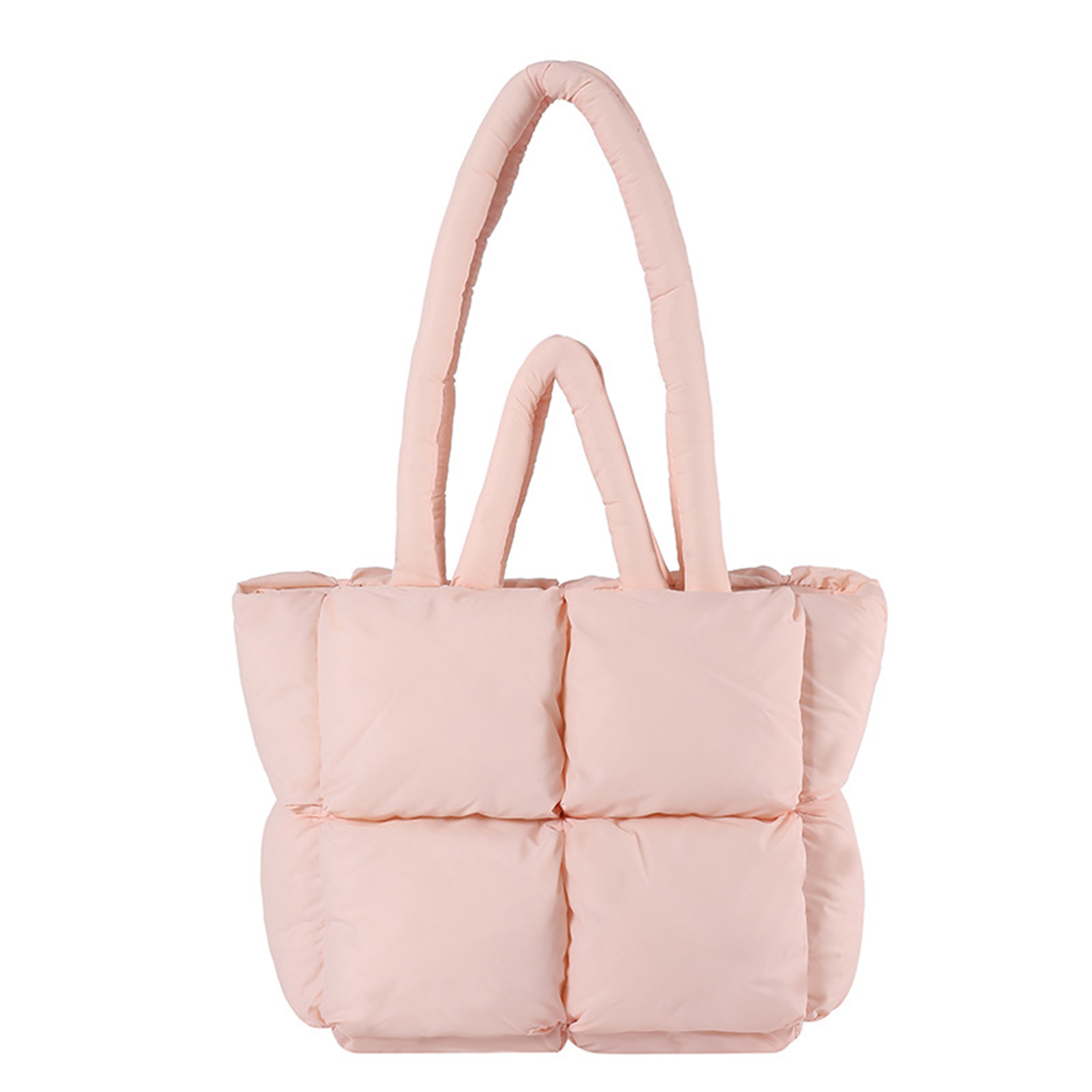 Nylon Puffy Large Capacity Shoulder Tote Bag 6
