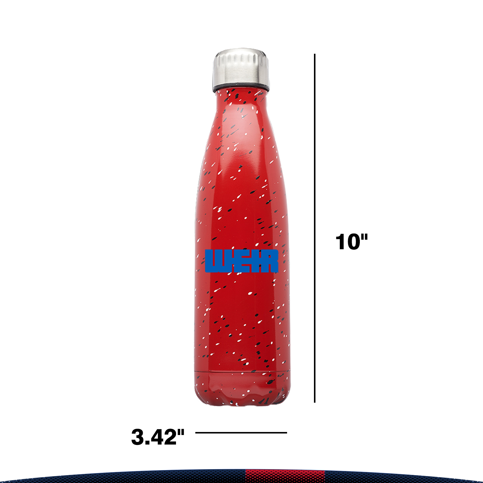 Acirds Stainless Steel Water Bottle - 17 OZ., custom water bottle with logo imprint 5