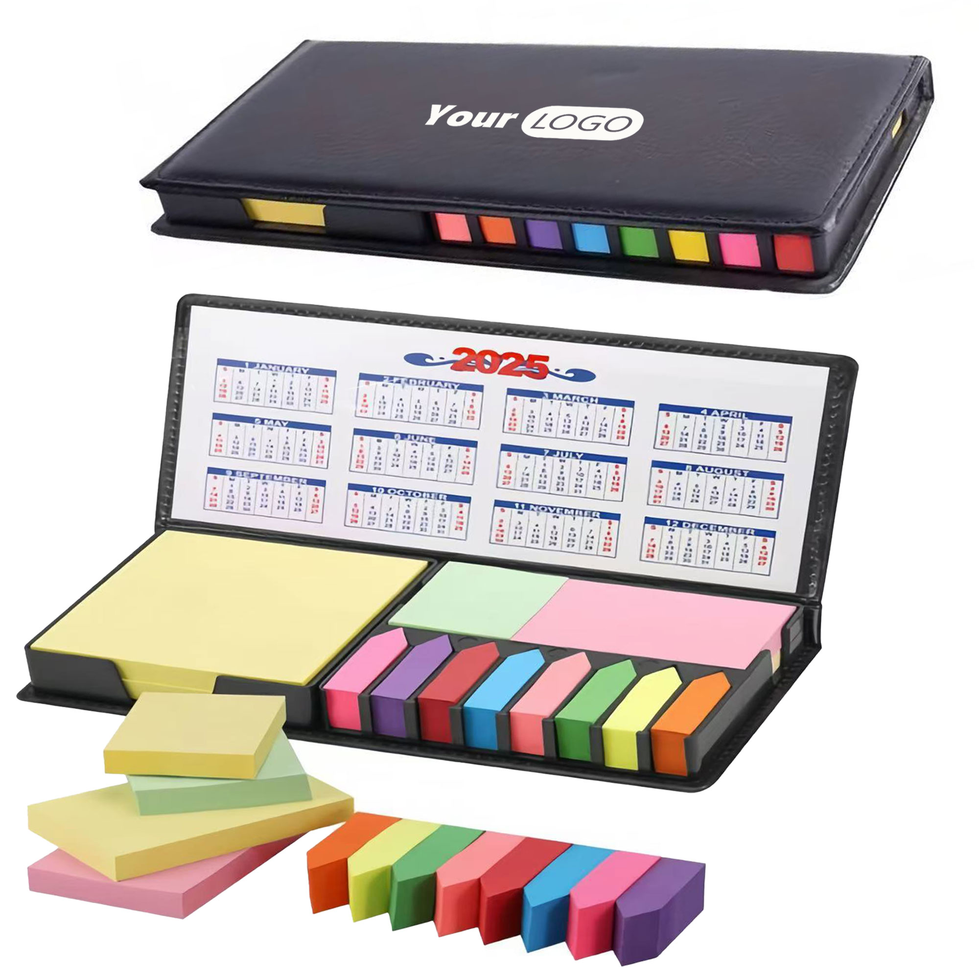 Sticky Notes Set with Padded Case 1