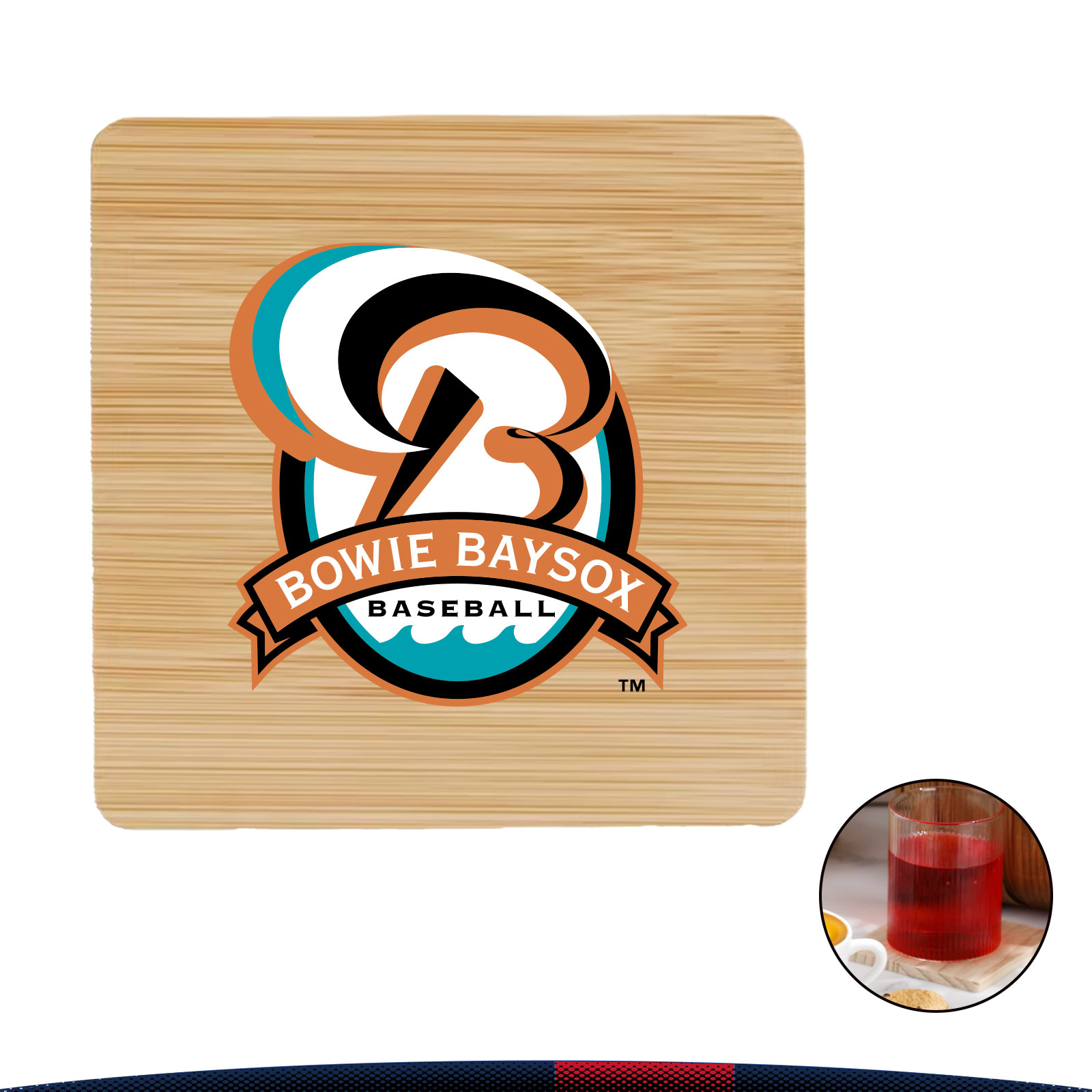 Jelawat Bamboo Square Coaster 3