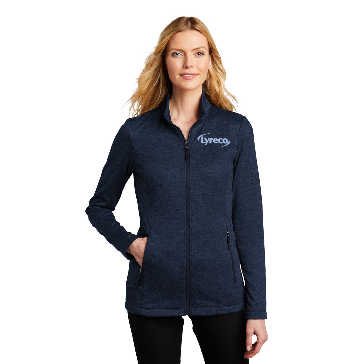 Port Authority® Women's Collective Striated Fleece Jacket 2