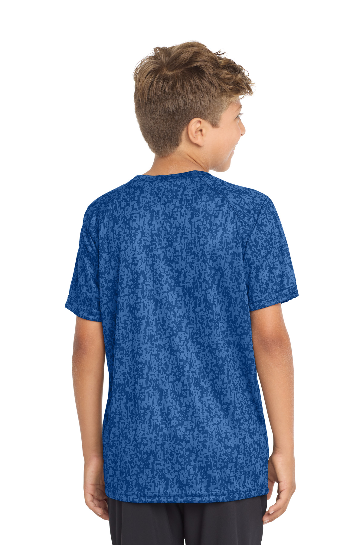 Sport-Tek Youth Digi Camo Tee. YST460 40