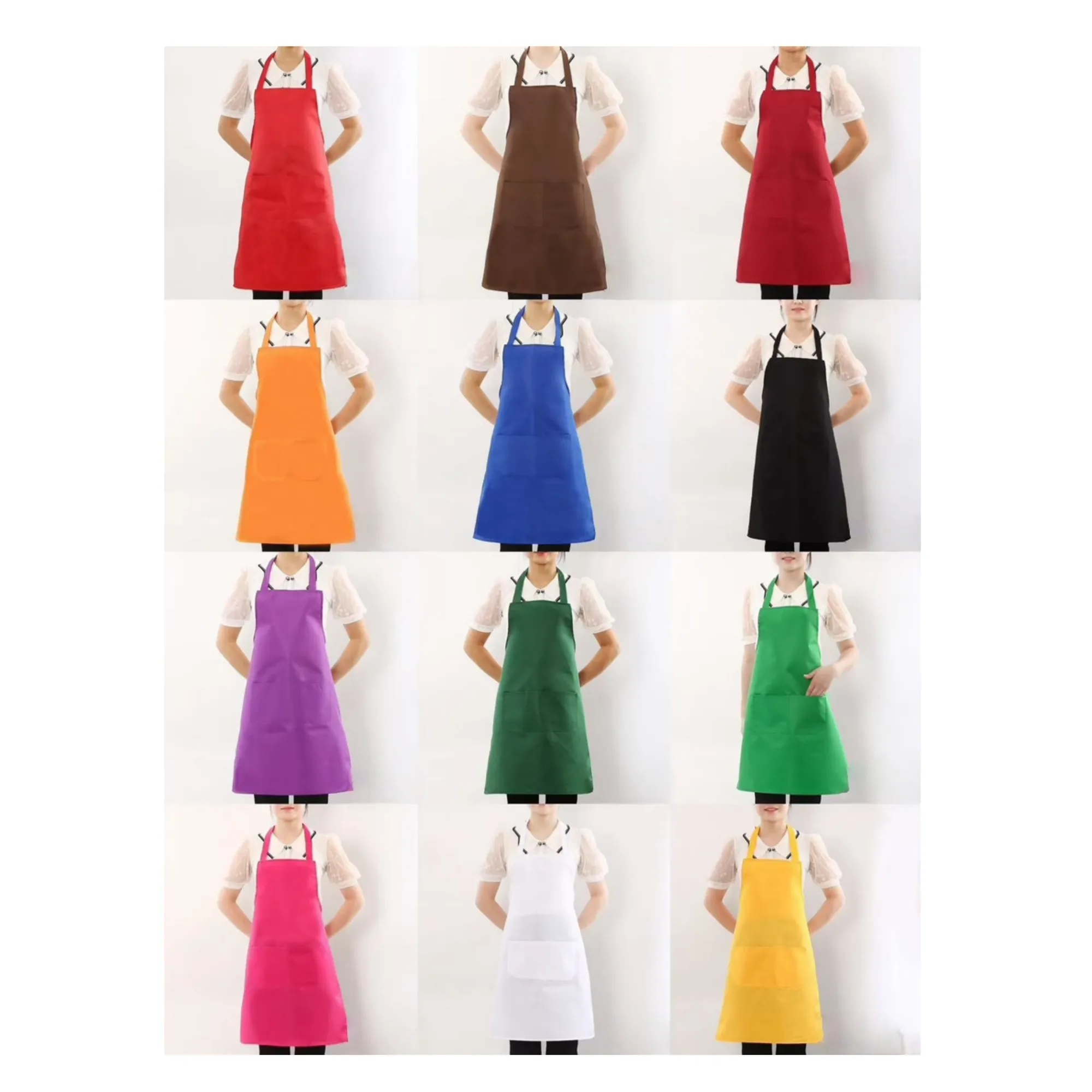 Promotional Customized Neck Strap Apron 1