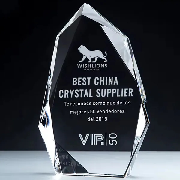 Faceted Crystal Asymia Peak Award 3