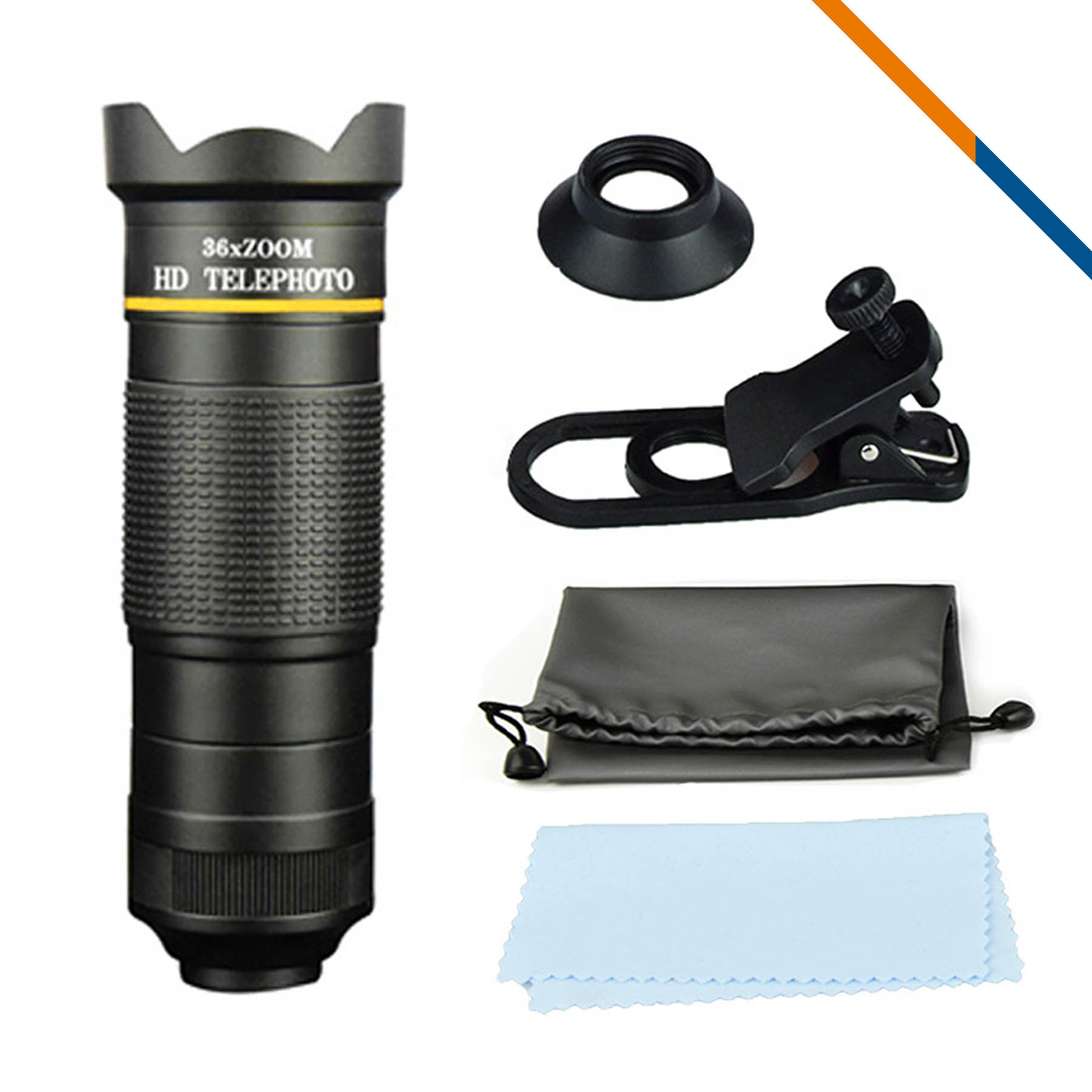 FarSight 36X Retractable Zoom Phone Lens Kit 11