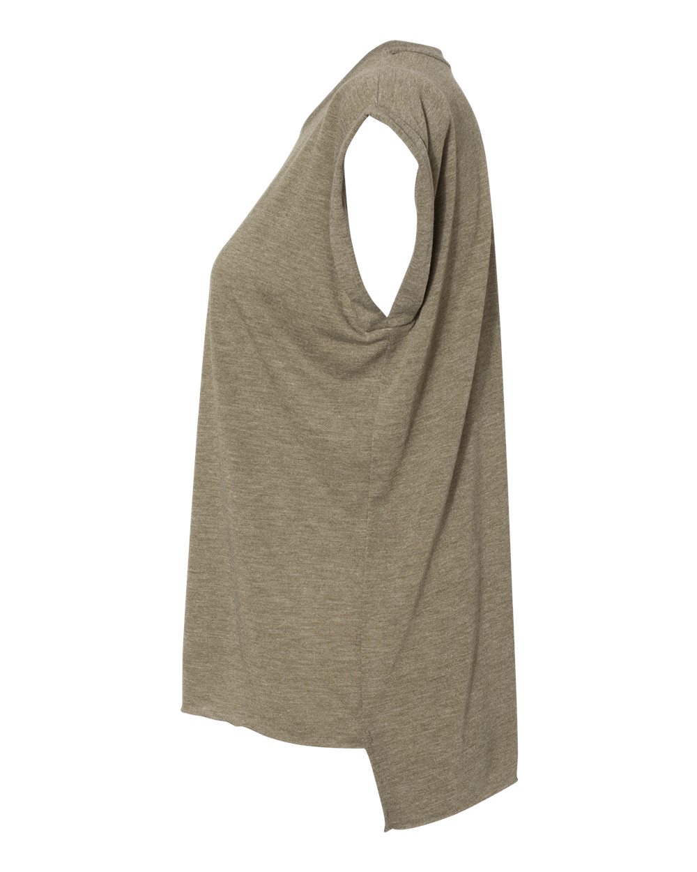 Women's Flowy Rolled Cuffs Muscle Tee - 8804 48