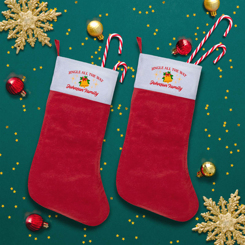 Custom Felt Christmas Stockings 10