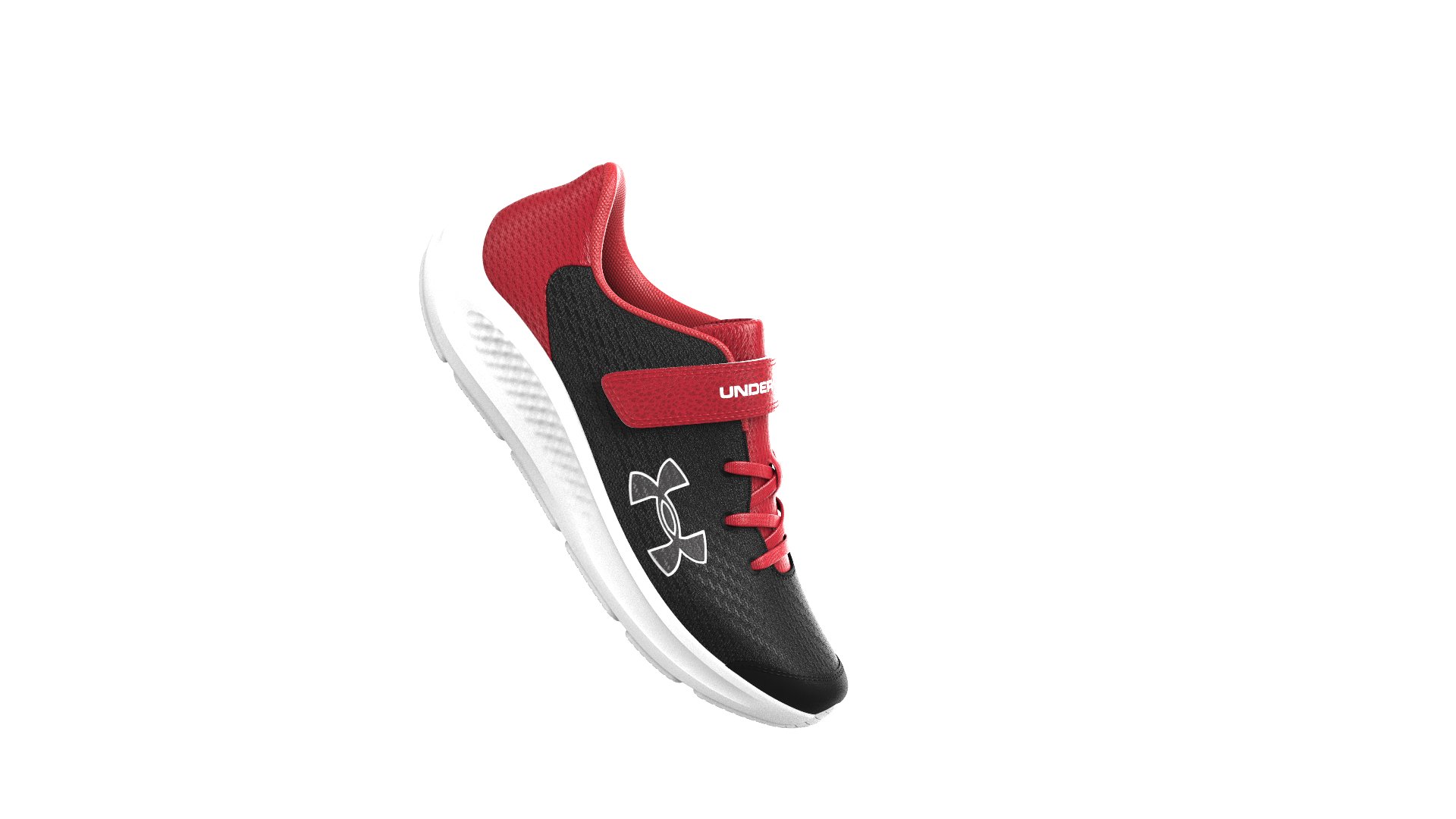 UA Pursuit 3 AC Big Logo Boys' Pre-School Running Shoes 2