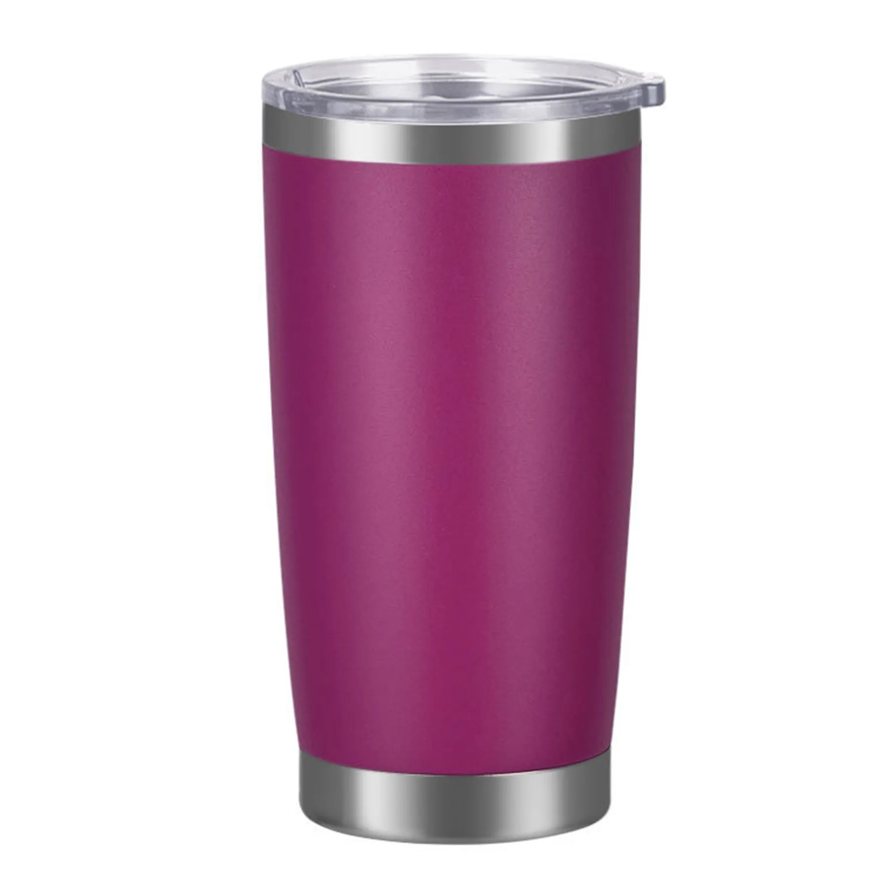 20 Oz. Powder Coated Tumbler w/Clear Slide Lid 6