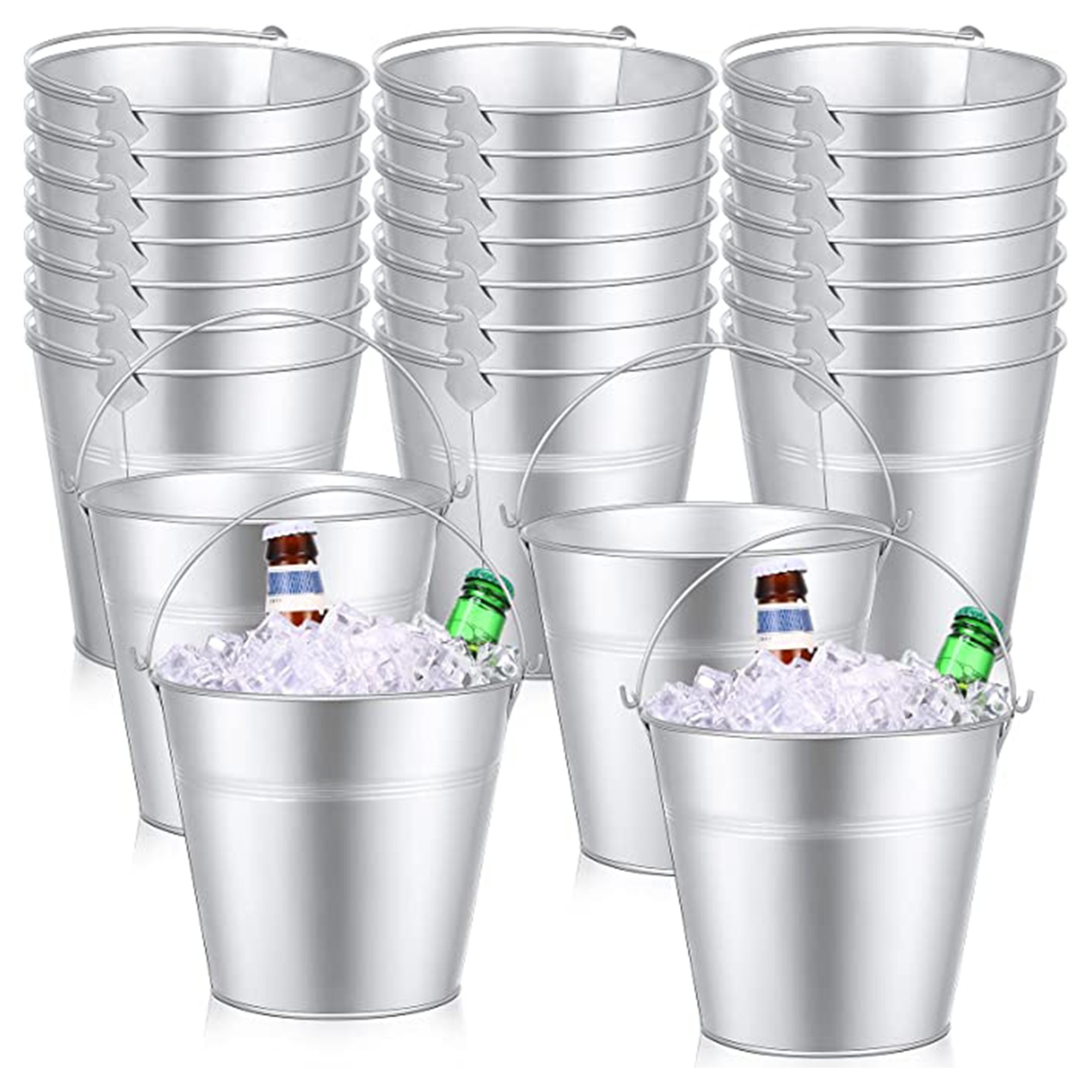 Metal Party Beverage Bucket 2
