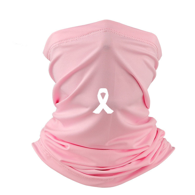 Breast Cancer Awareness Polyester Neck Gaiter 7