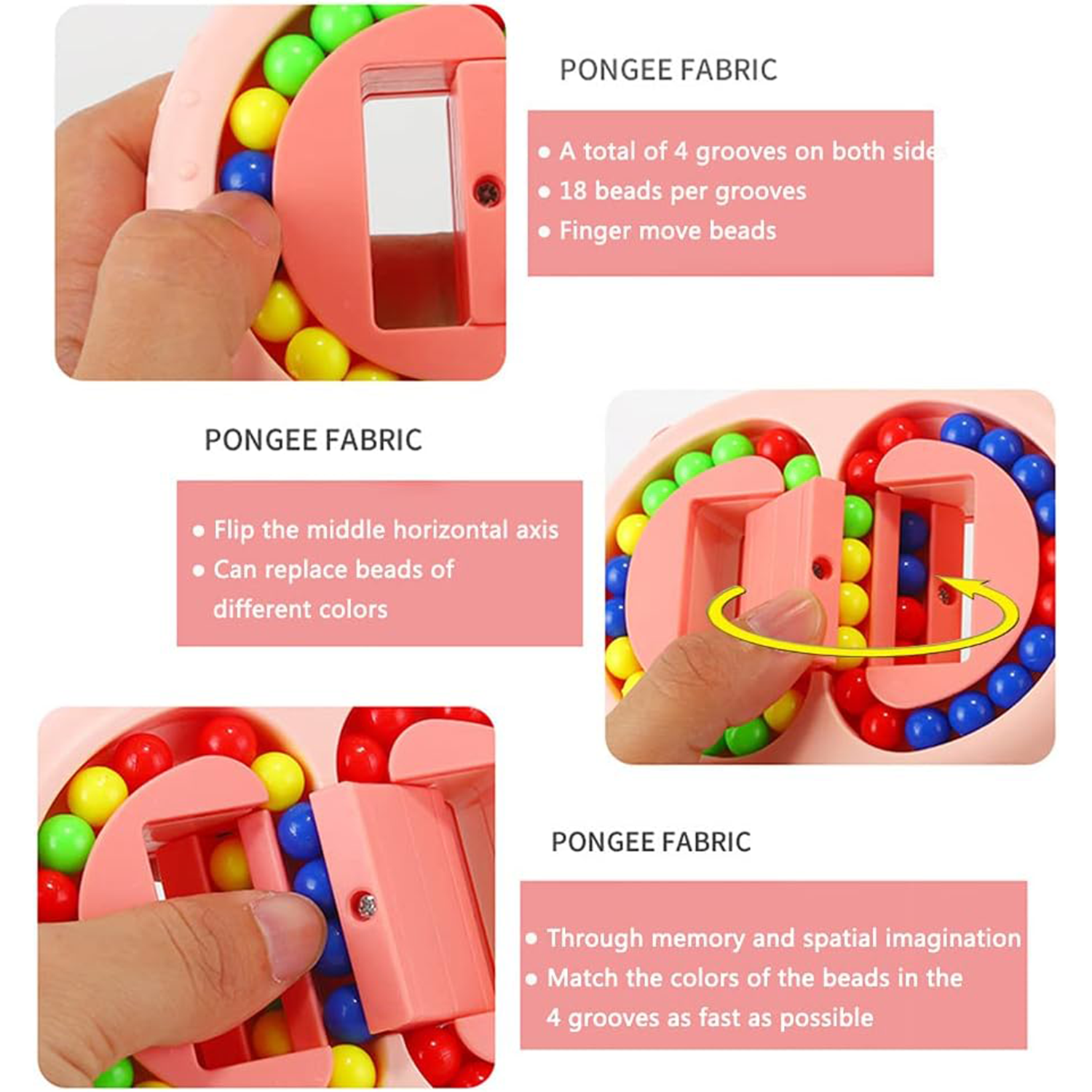 Rotating Magic Bean Fidget Toy 4