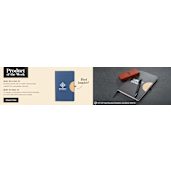 5.5" x 8.5" Kaya Bamboo Trim Journal 61