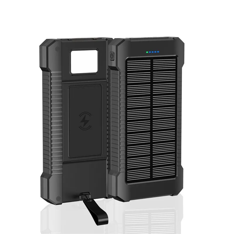 10,000 Mah Solar Wireless Charging Bank 5
