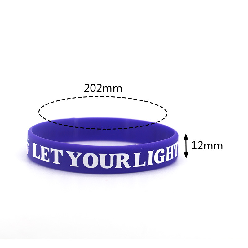Custom Printed Silicone Bracelet 2