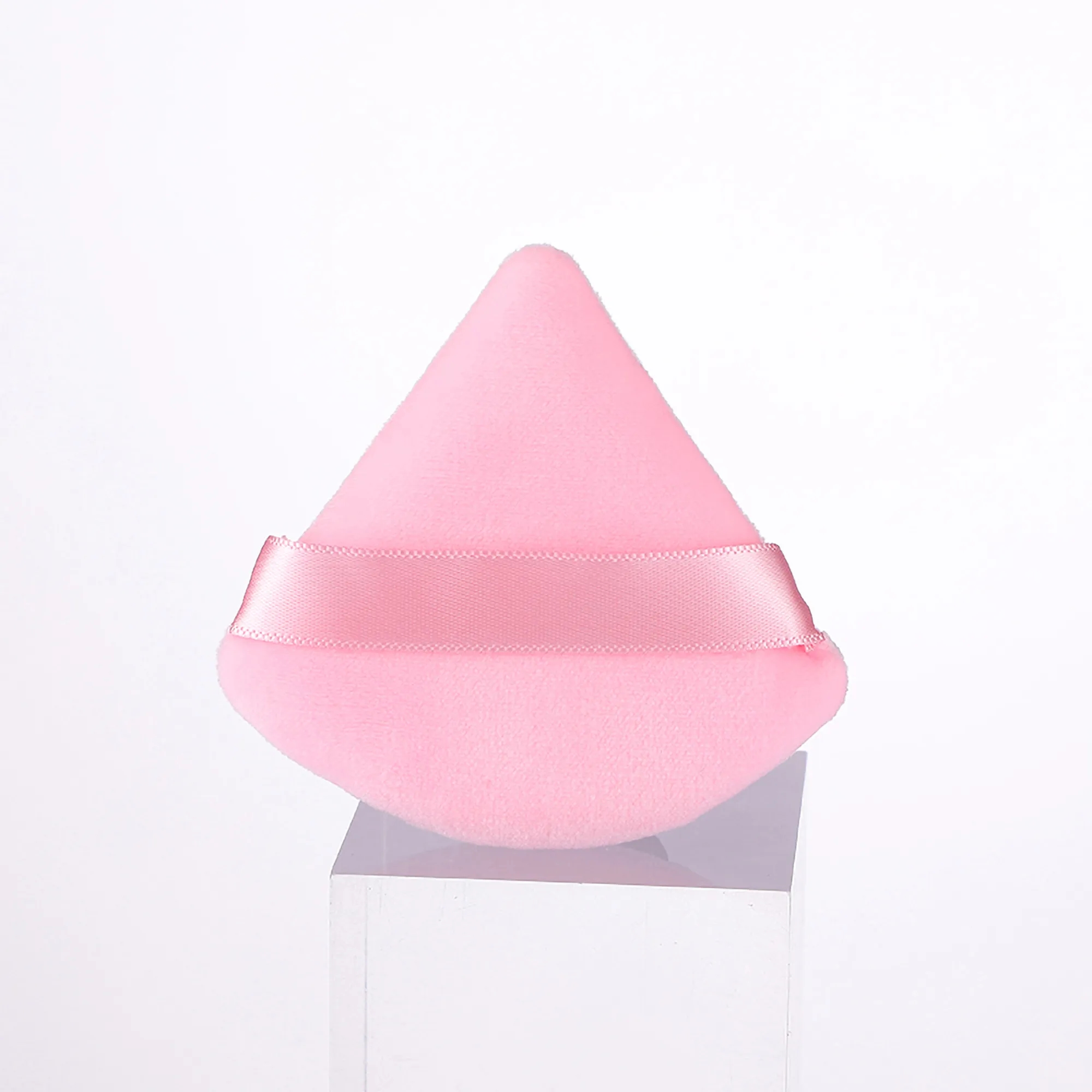 Triangle Powder Puff Makeup Velour Cosmetic Blender Sponge 5
