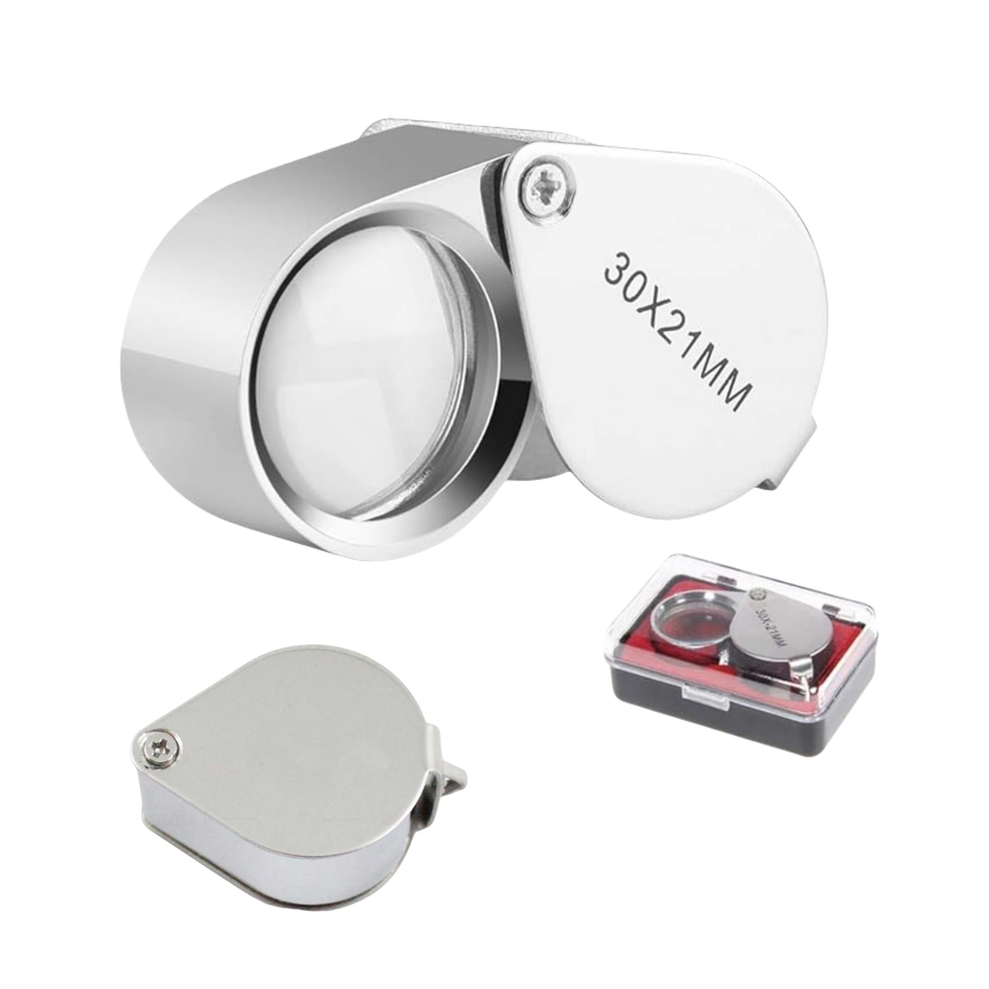 30X 21mm Mini Folding Magnifier 3
