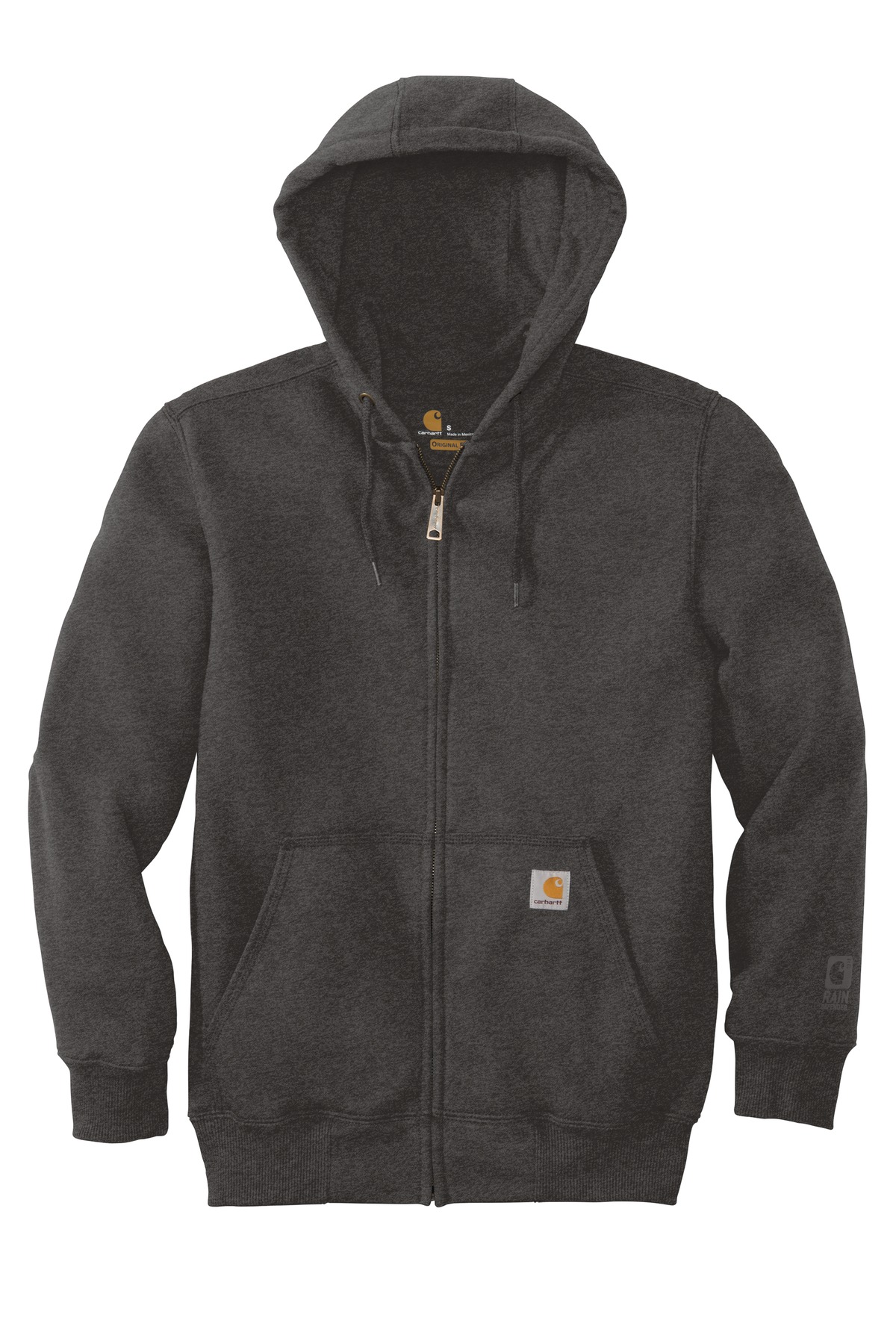 Carhartt® Rain Defender Paxton Heavyweight Hooded Zip-Front Sweatshirt 7