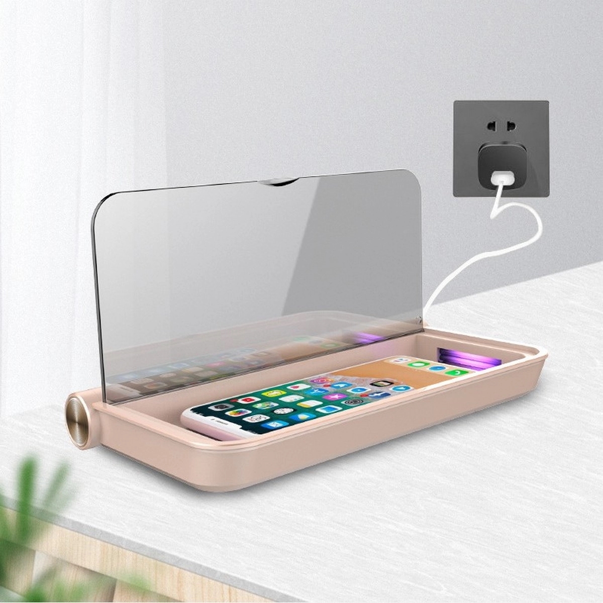 Portable UV Cell Phone Sanitizer With Wireless Charger 11