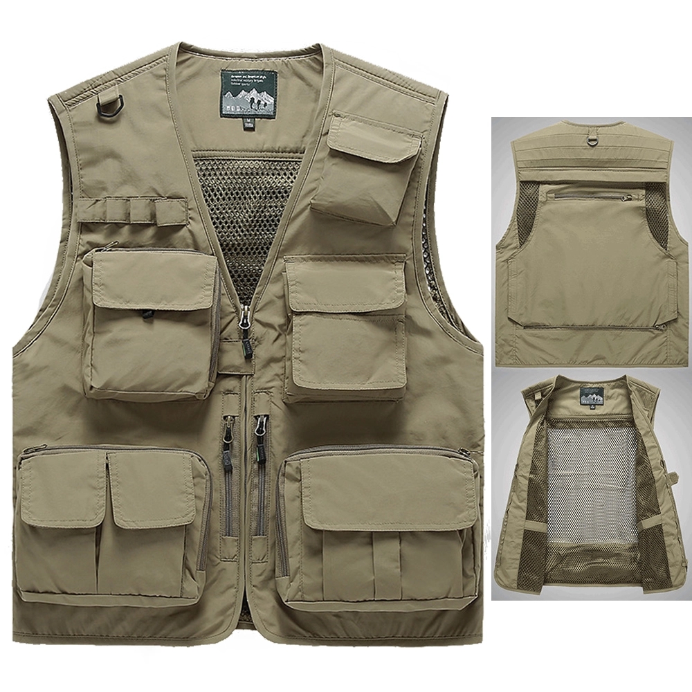 Casual Outdoor Work Safari Fishing Photo Vest 1