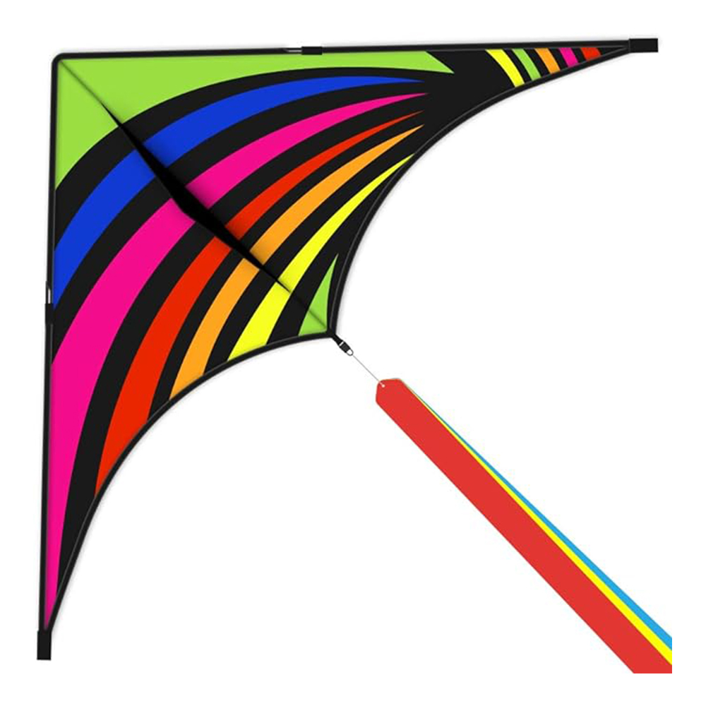 Floating Tail Rainbow kite 2