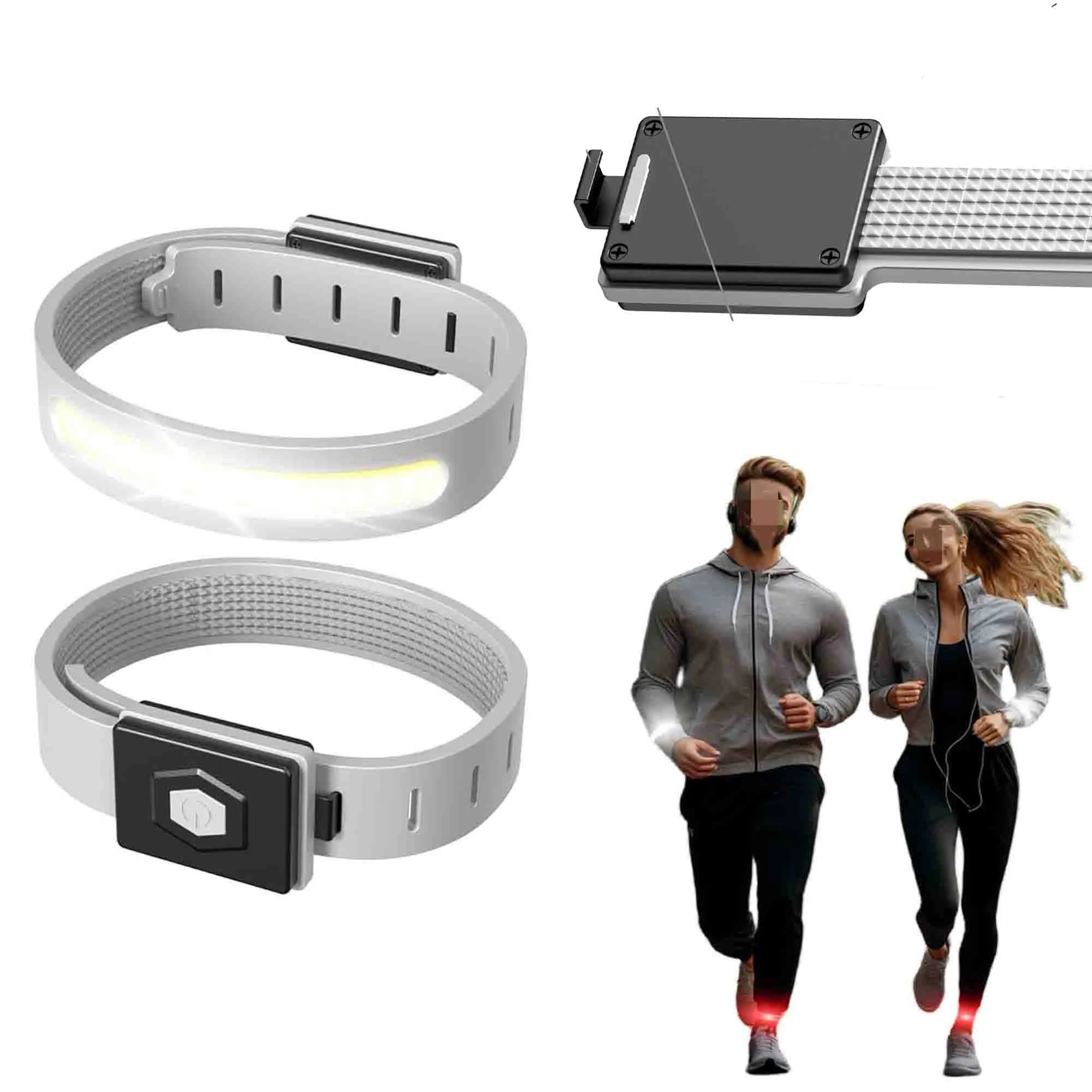 COB Running Armband Sport USB Rechargeable 2