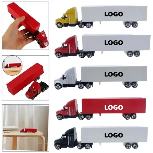 Truck Model Diecast Transport Toy 7