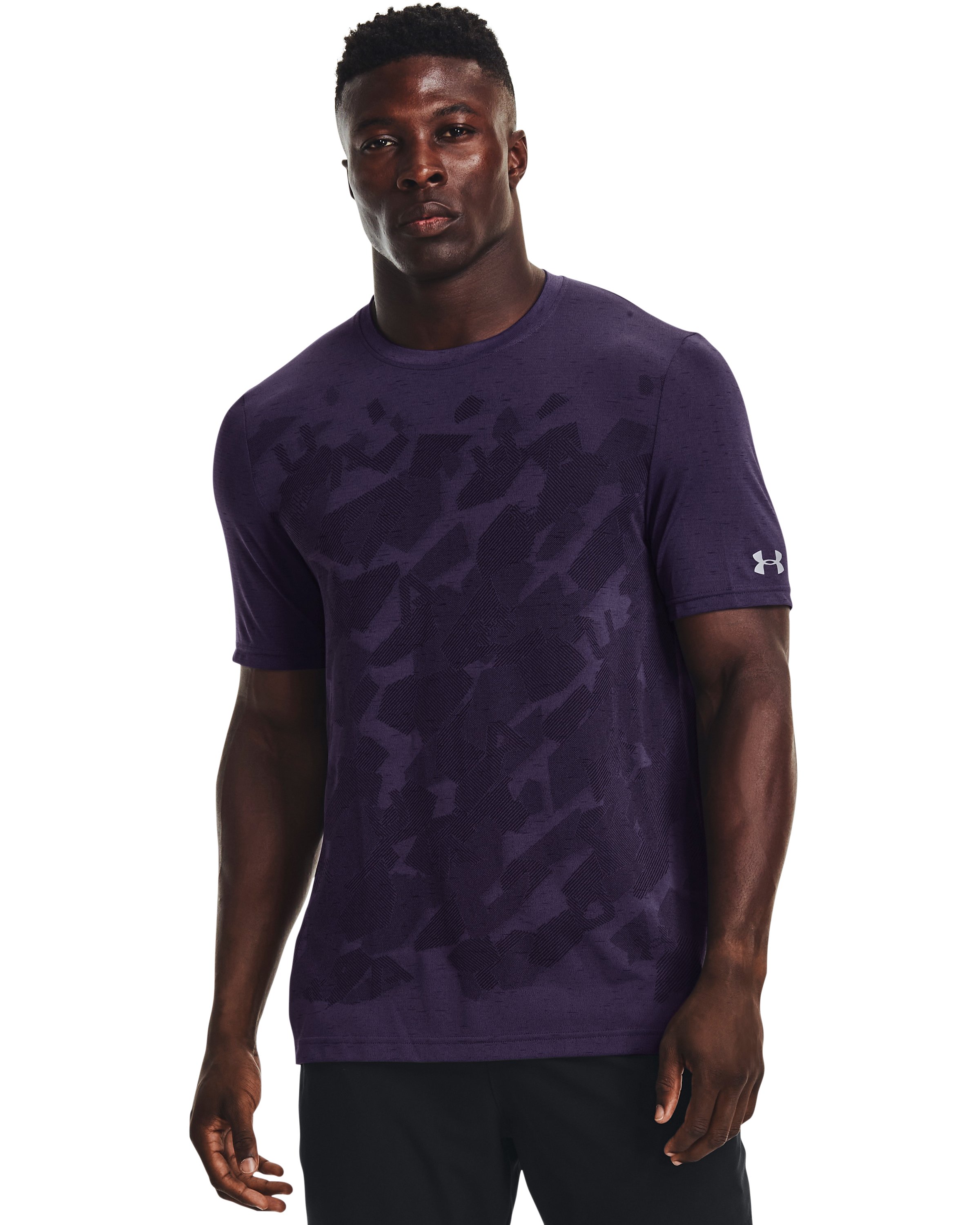 Men's UA Seamless Camouflage Short Sleeve 2