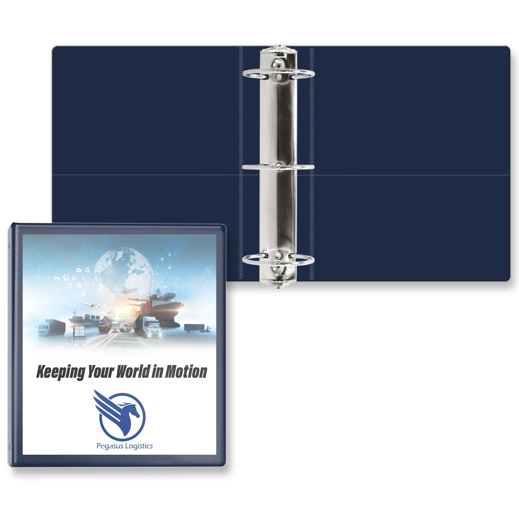 3" Entrapment Round Ring Binder 3