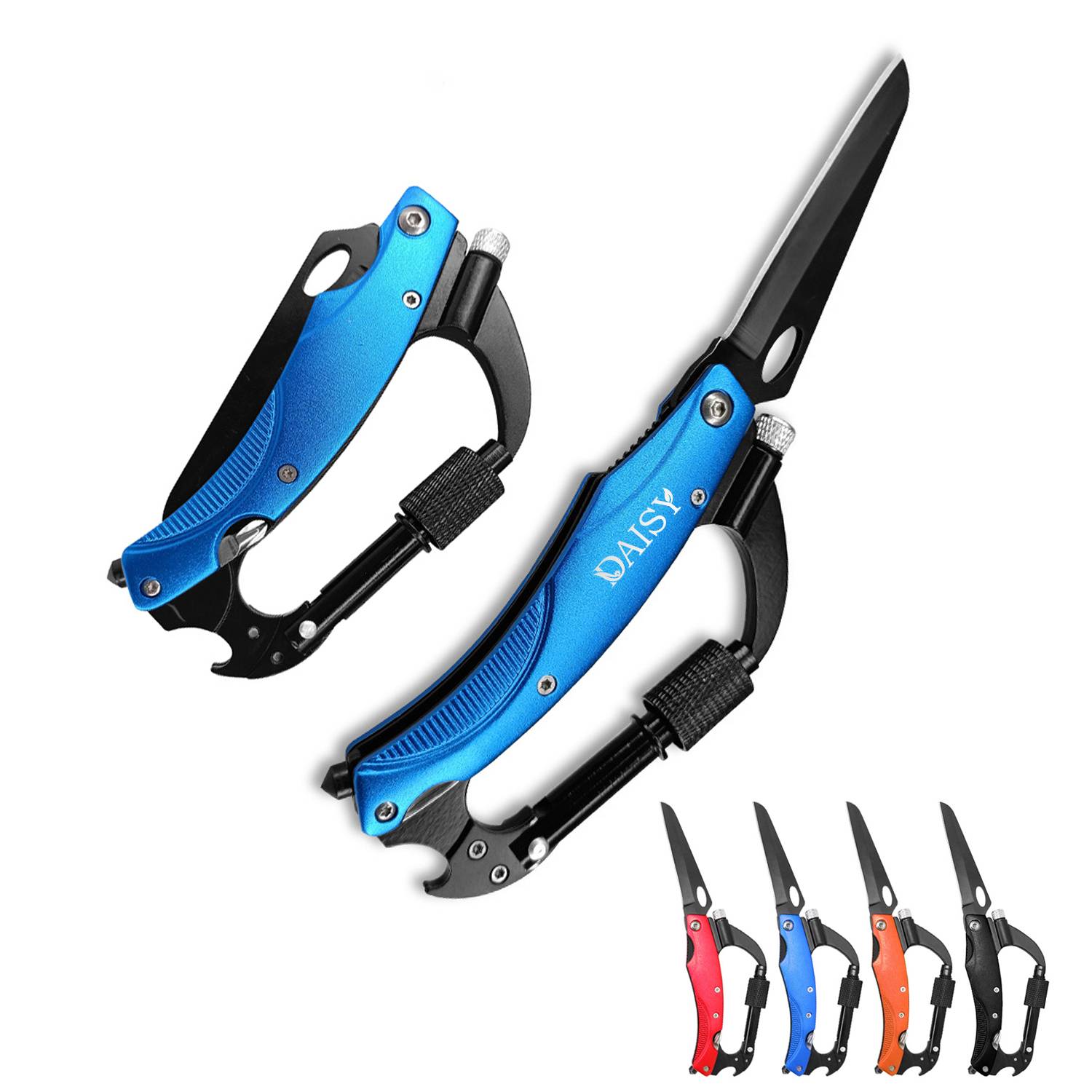 Multifunction Carabiner w/ Knife