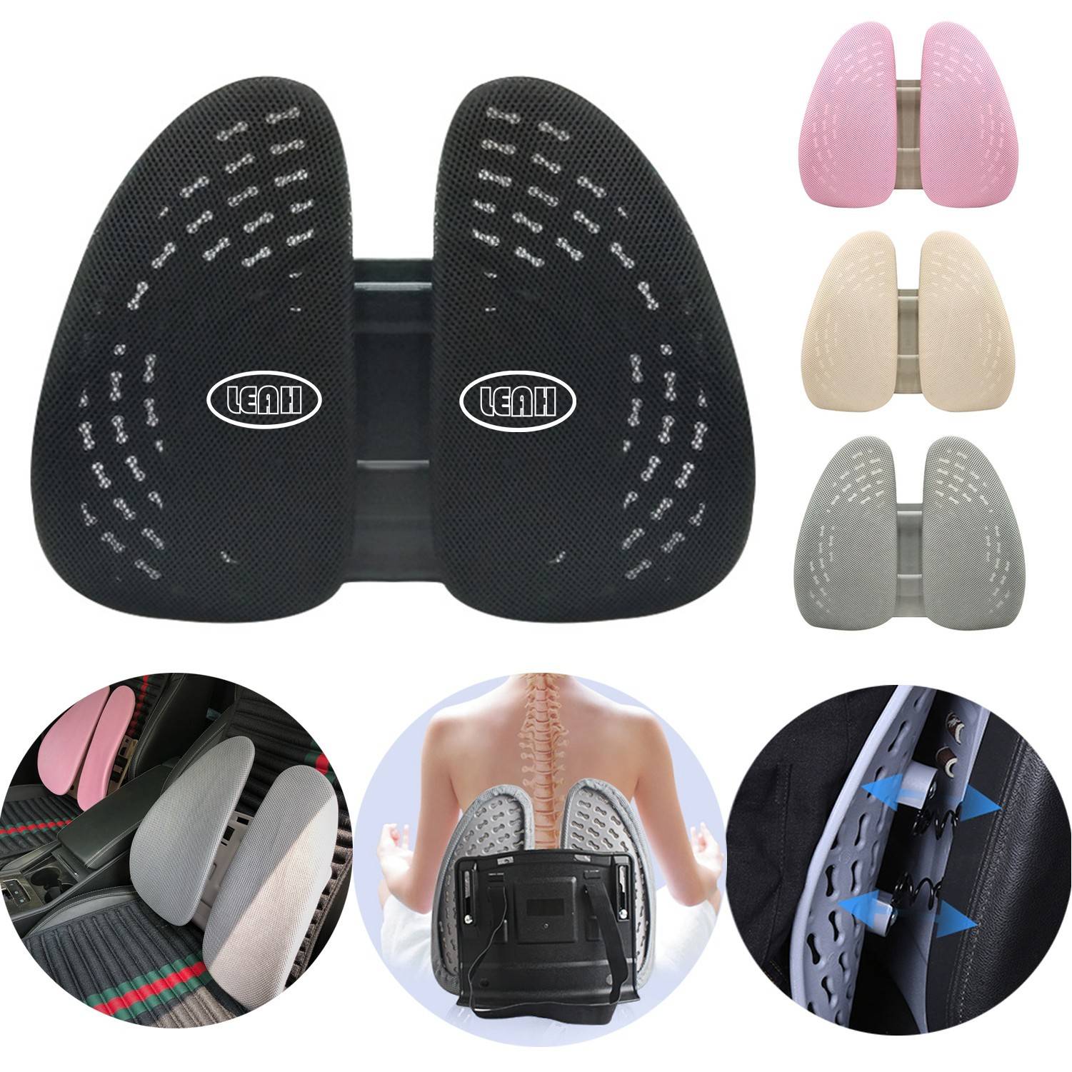 Car Seat Lumbar Support Cushion 3