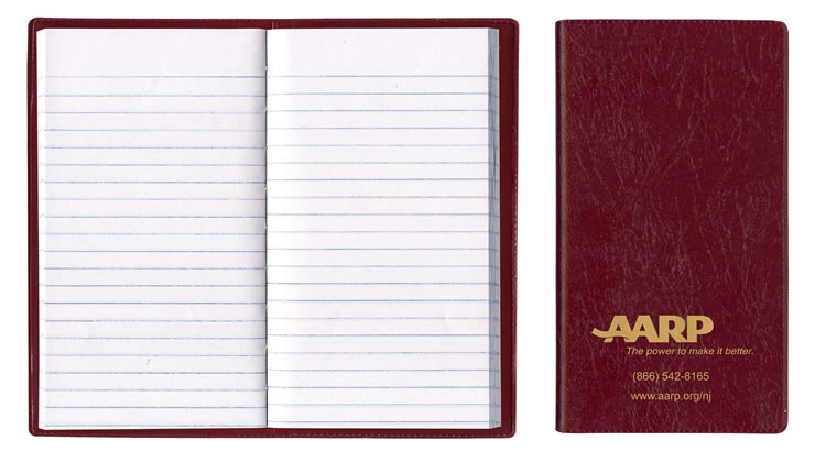 Executive Vinyl Cover Tally Book 8