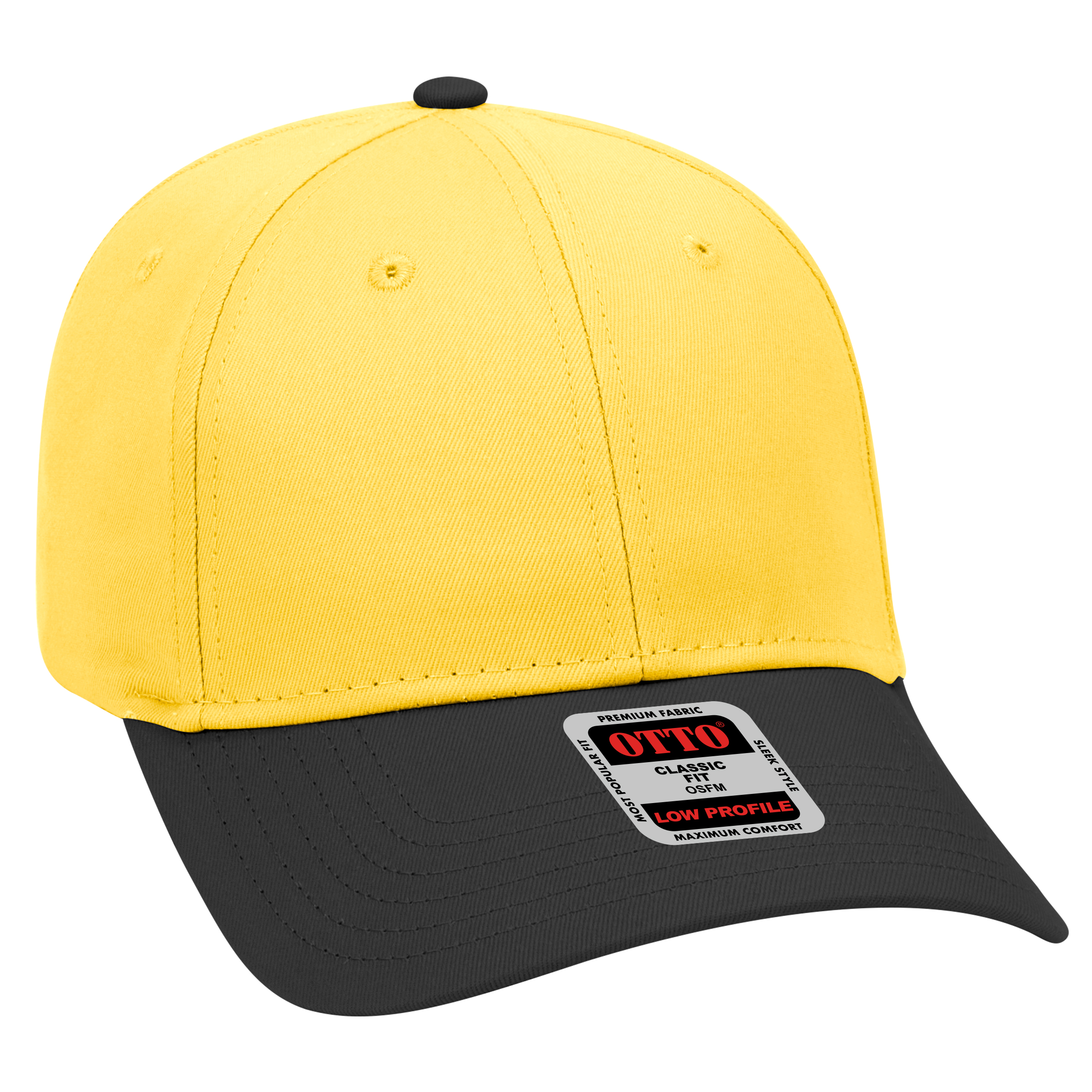 OTTO CAP® 6 Panel Low Profile Baseball Cap 62