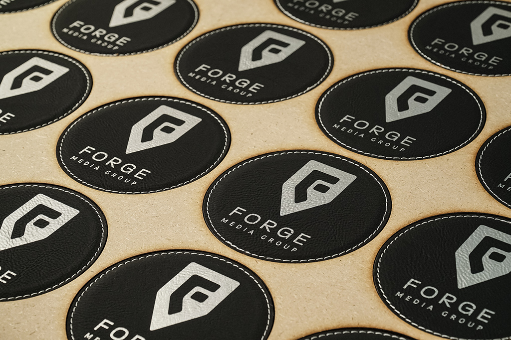 Leatherette 6-Coaster Set 5