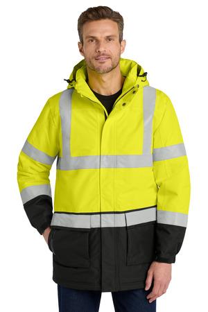 Port Authority ANSI 107 Class 3 Safety Heavyweight Parka. J799S 4
