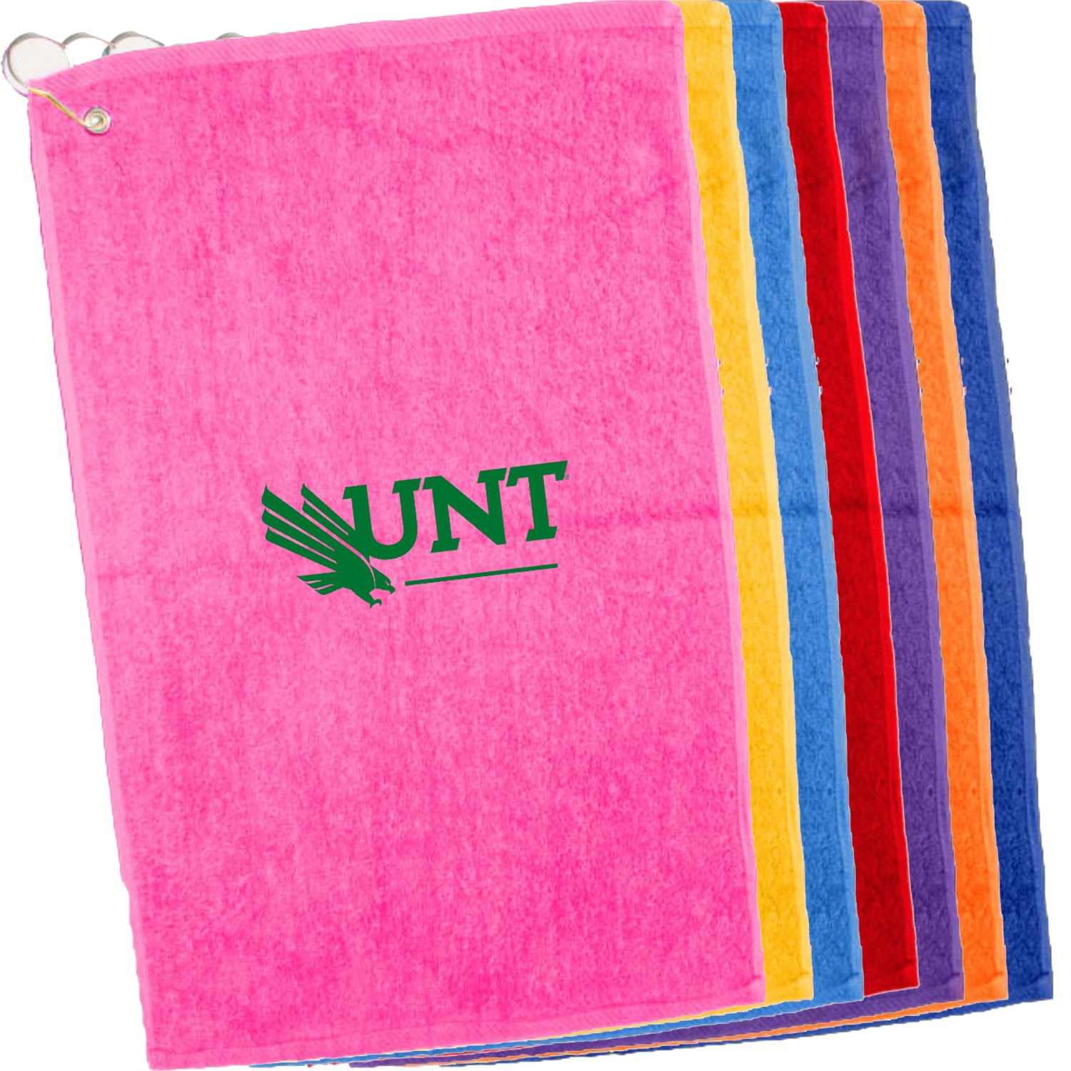 Cotton Terry Sports Towel USA Decorated (16" x 25") 1