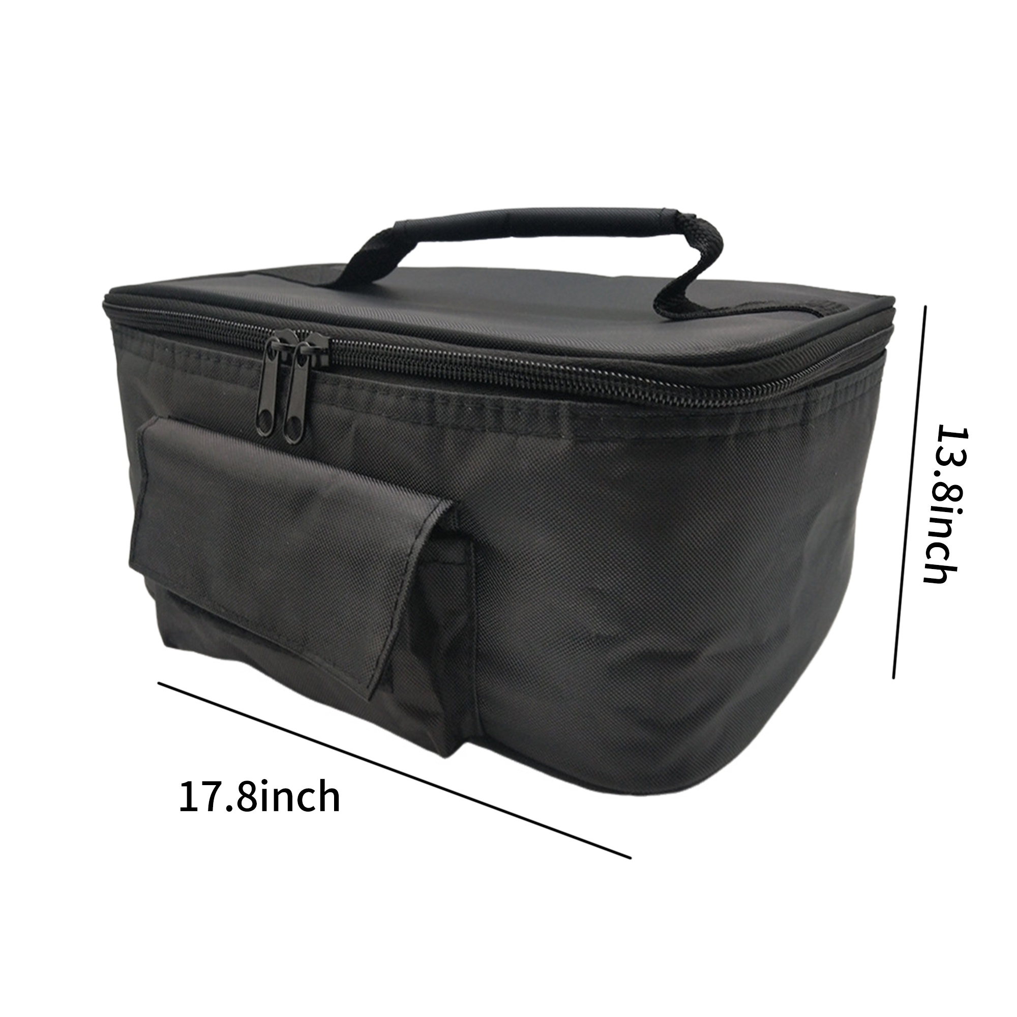 Portable Electric Car Heated Lunch Box Food Warmer 17.8" By 13.8" 2