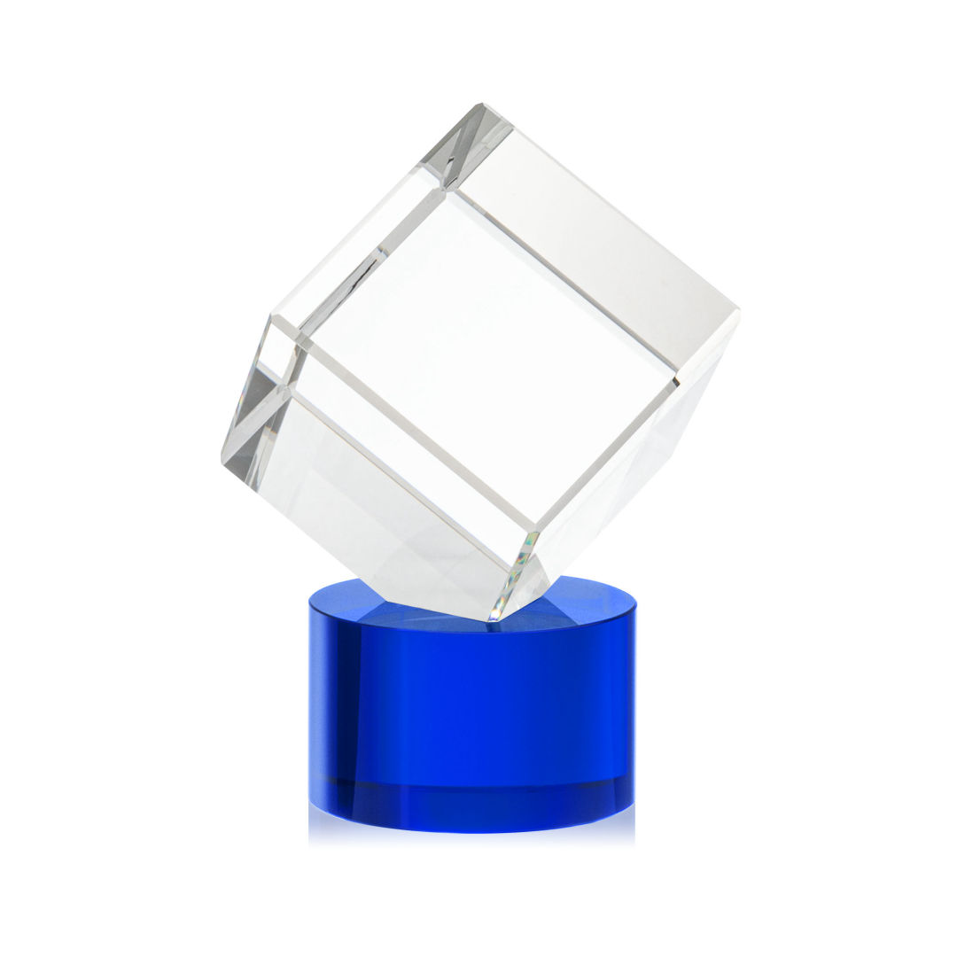 Burrill VividPrint™ Award on Marvel Base - Blue 8