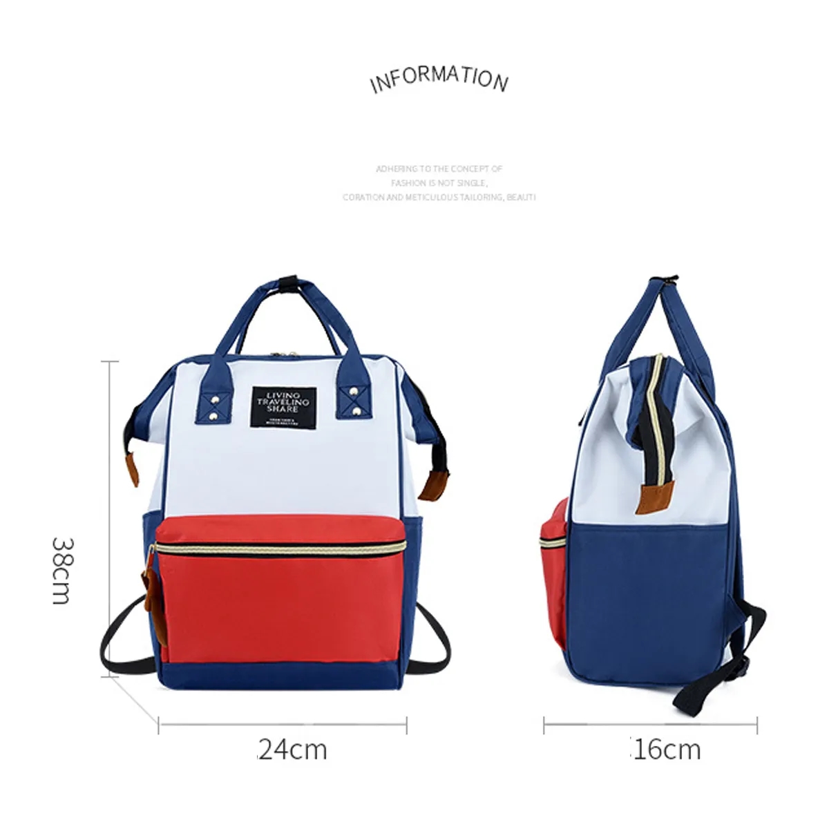 Women Travel Work Backpack School Bag 3