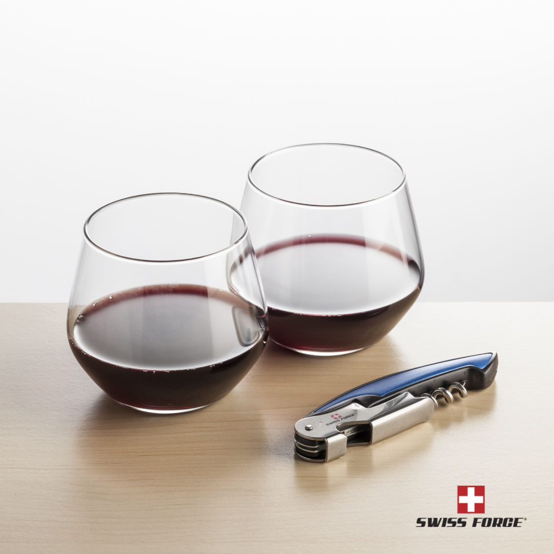 Swiss Force® Opener & Mandelay Stemless Wine 17