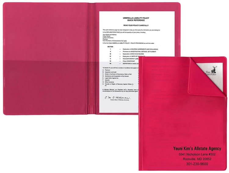 Flexible Cover Presentation Folder 5