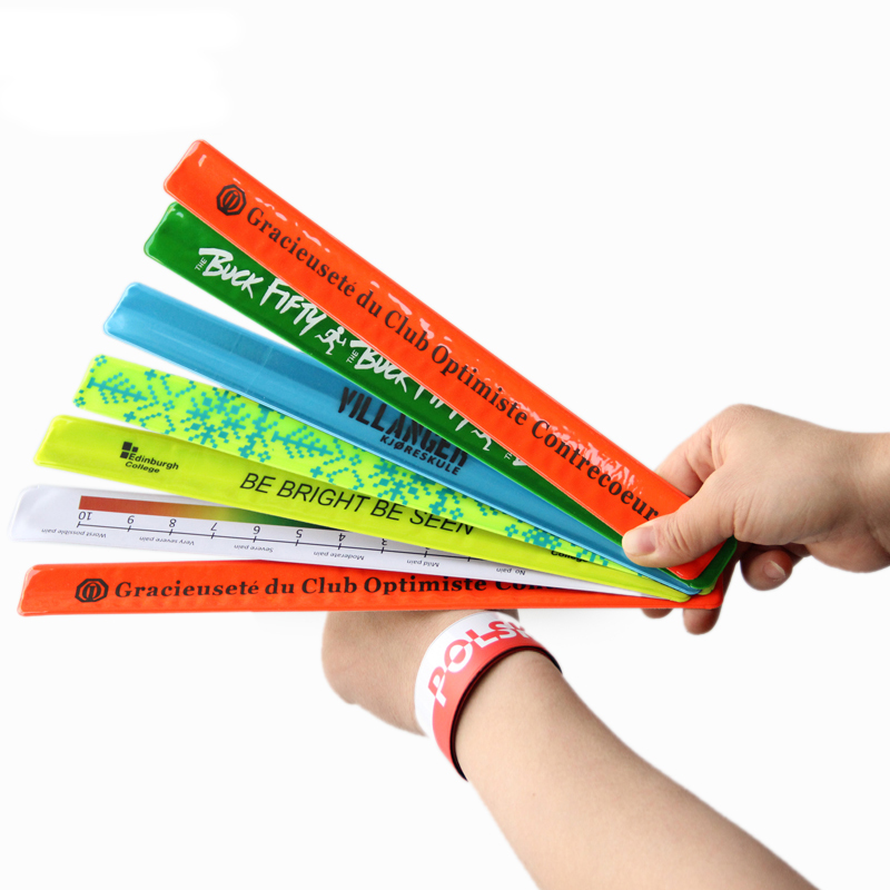 PVC Printed Slap Bands 6