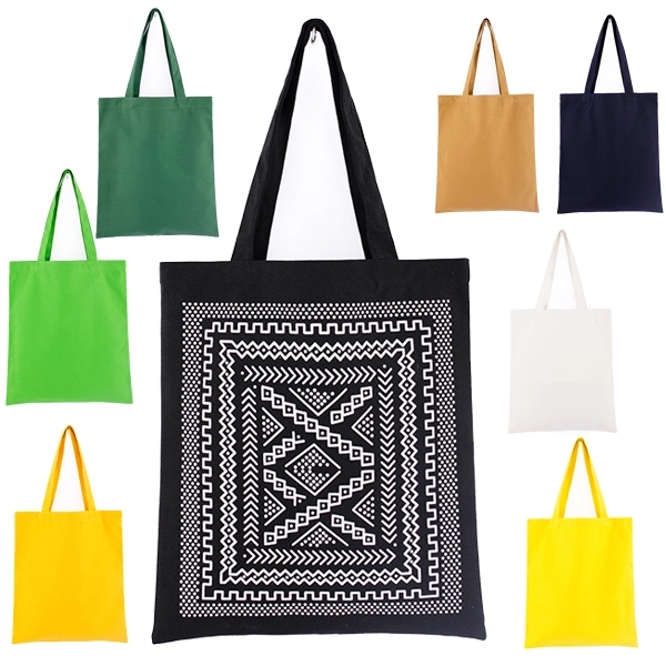 12oz Cotton Printed Tote Bags 4