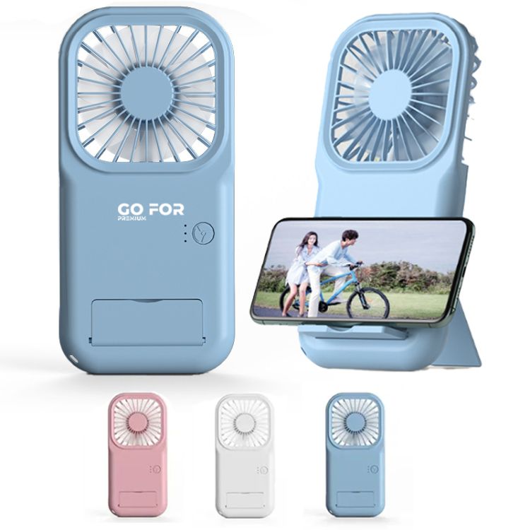 USB Portable Mini Fan Foldable Phone Stand 3 Speed 3