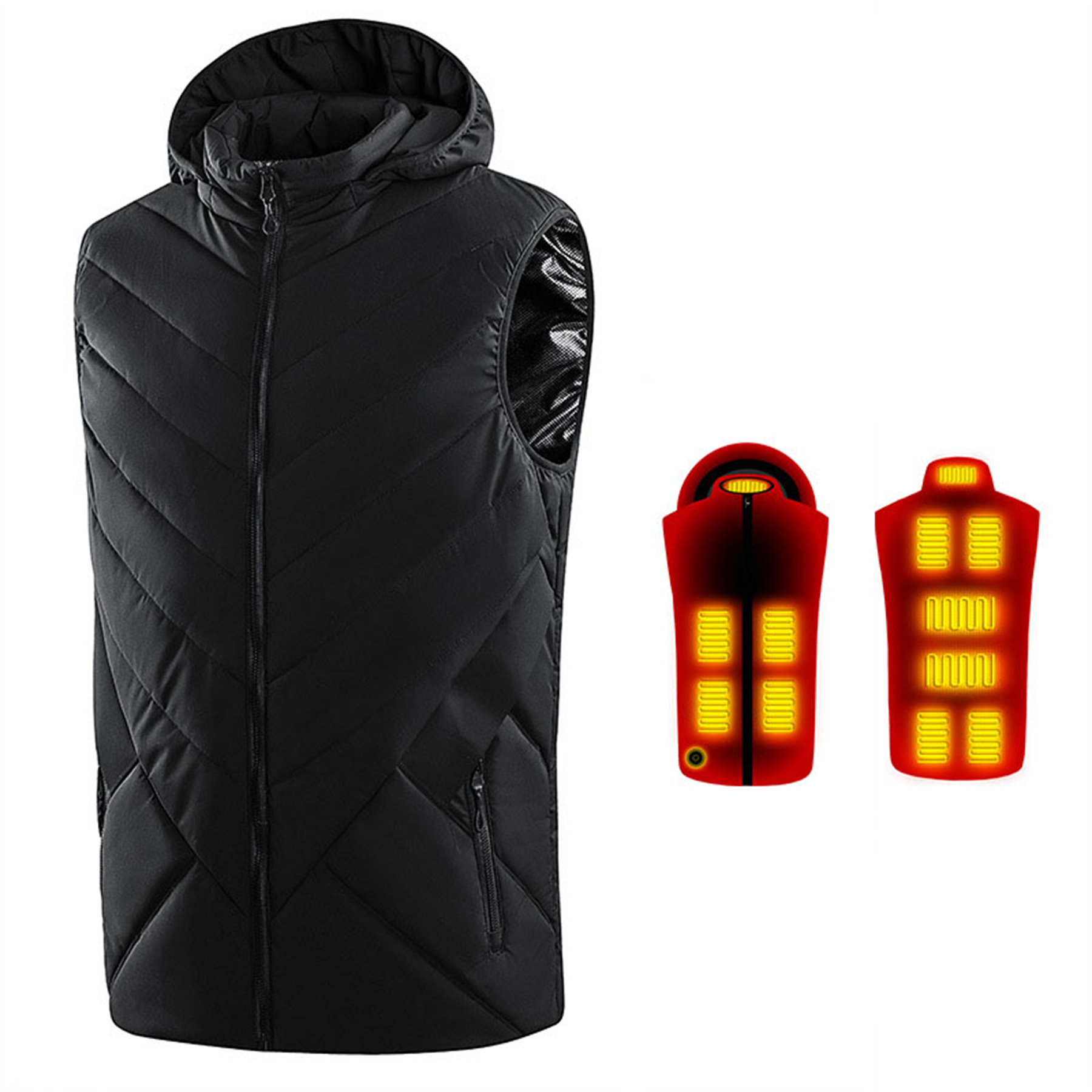 Electric Battery Heated Vest 6