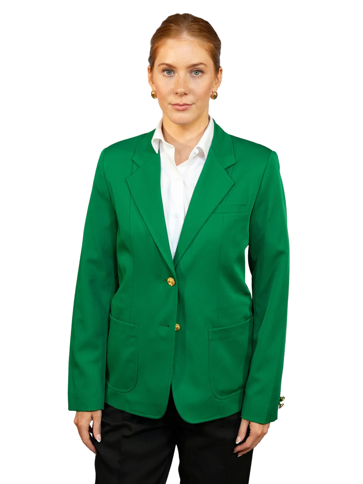 Executive Apparel Blazers - Women's 6-Pocket Single-Breasted Blazer 2