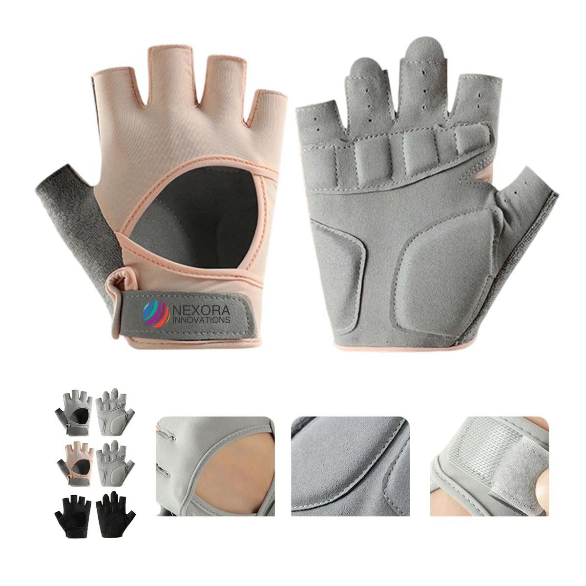 Breathable Cycling Gloves with Padded Palms 7