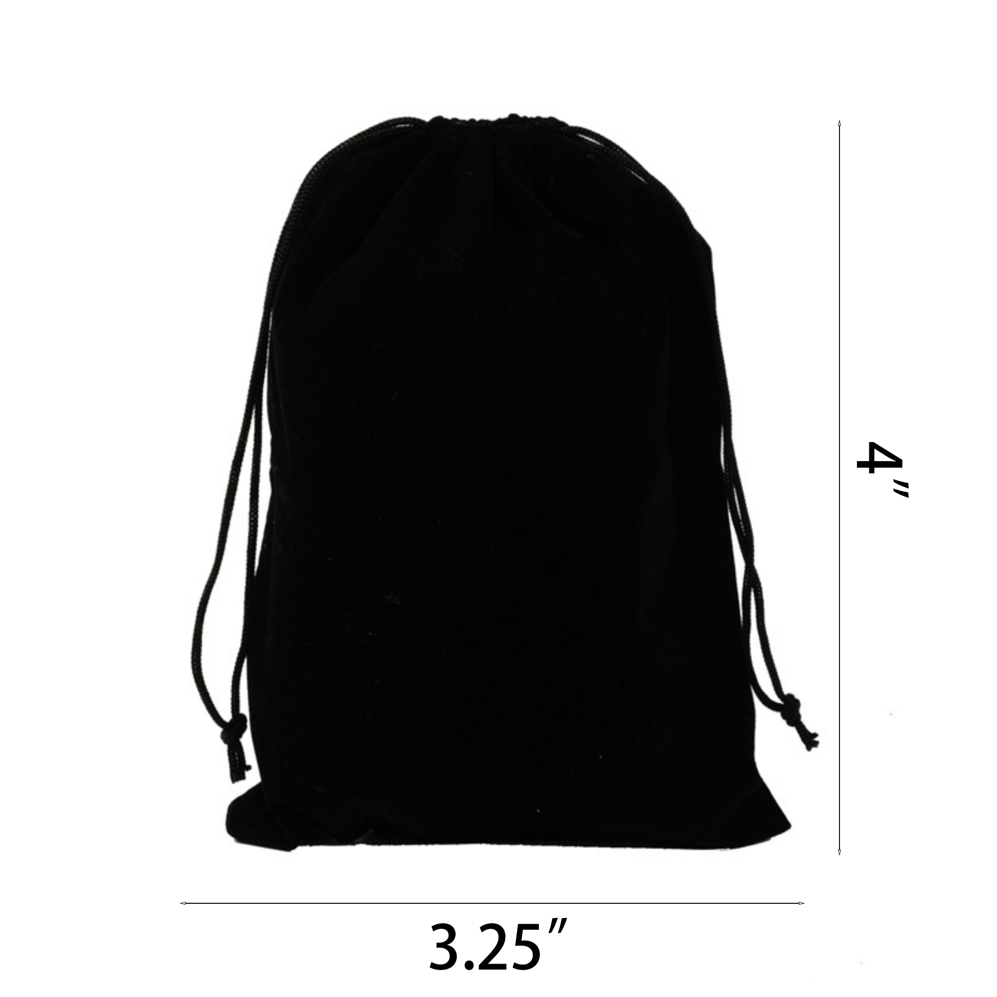 Pile Coating Drawstring Gift Bag MOQ 100pcs 2