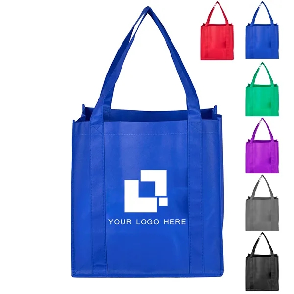 Non-woven Shopping Tote Bag-12.5x13x8 2