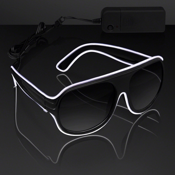 Neon Look Aviator EL Shades 6